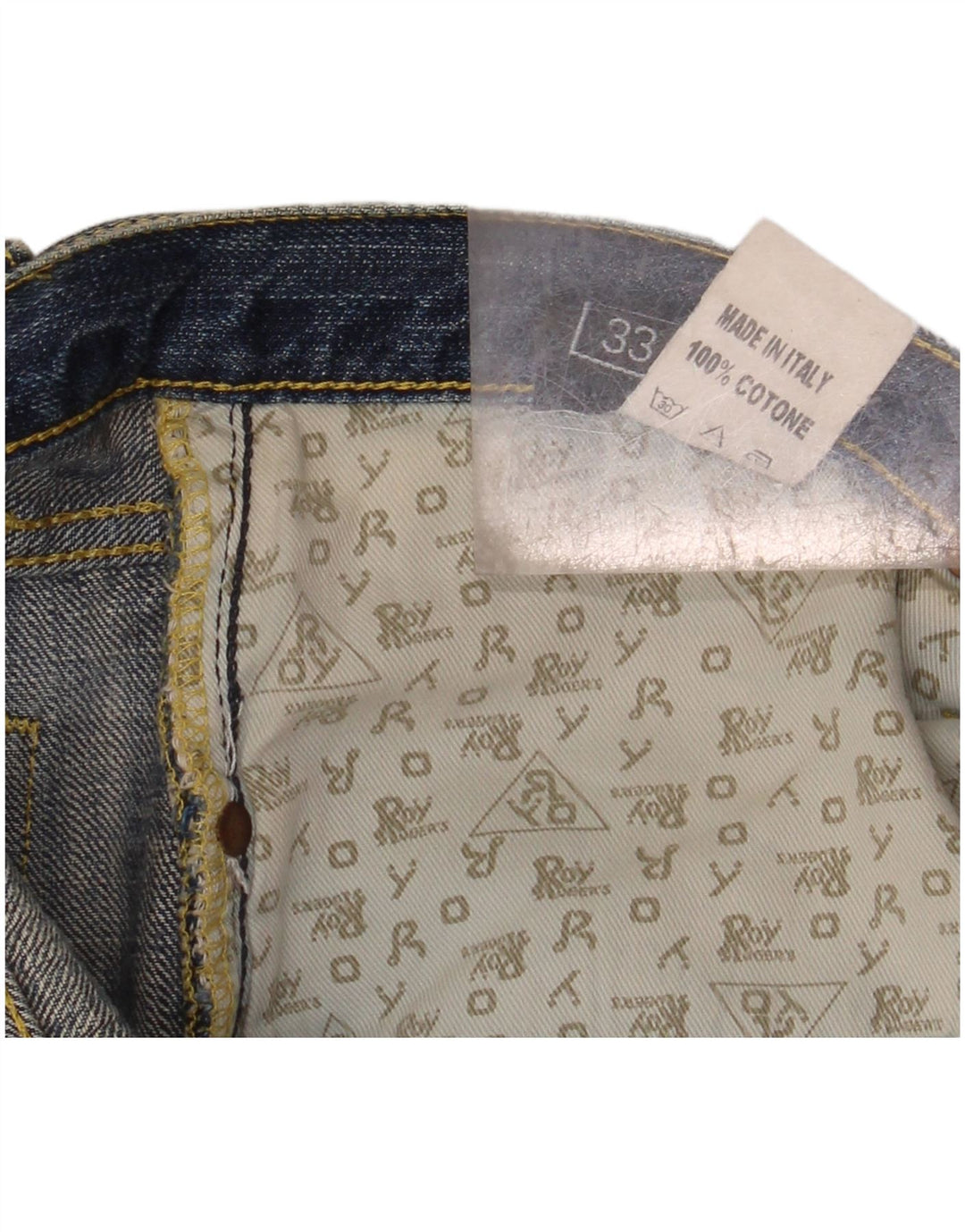 ROY ROGERS Ανδρικό τζιν ίσιο De Luxe W33 L36 Μπλε βαμβακερό