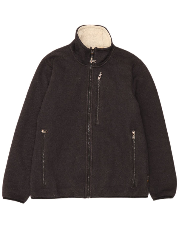 Jack Wolfskin Ανδρικό Bomber Jacket UK 40 Medium Black Polyester