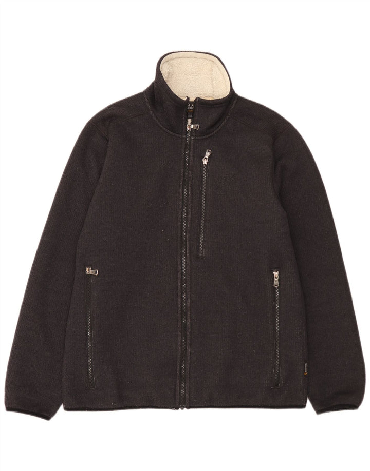 Jack Wolfskin Ανδρικό Bomber Jacket UK 40 Medium Black Polyester