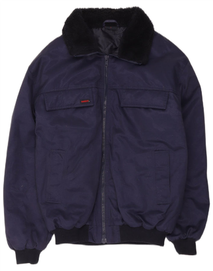 Ανδρικό μπουφάν Mascot Bomber UK 40 Large Navy Blue Colourblock Βαμβακερό