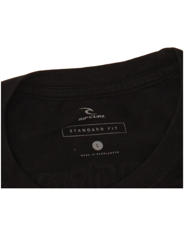 Ανδρικό μπλουζάκι Rip Curl Standard Fit Graphic Top Large Μαύρο