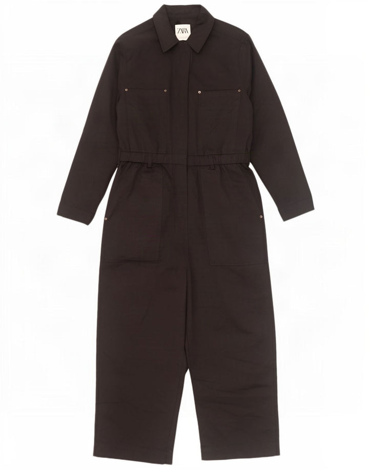Zara γυναικεία μακρυμάνικη φόρμα UK 16 Large Black