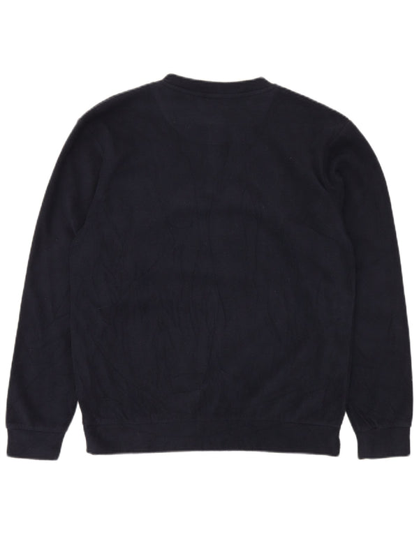 AUSTRALIAN L'ALPINA Ανδρικό Fleece Jumper Medium Navy Blue Polyester