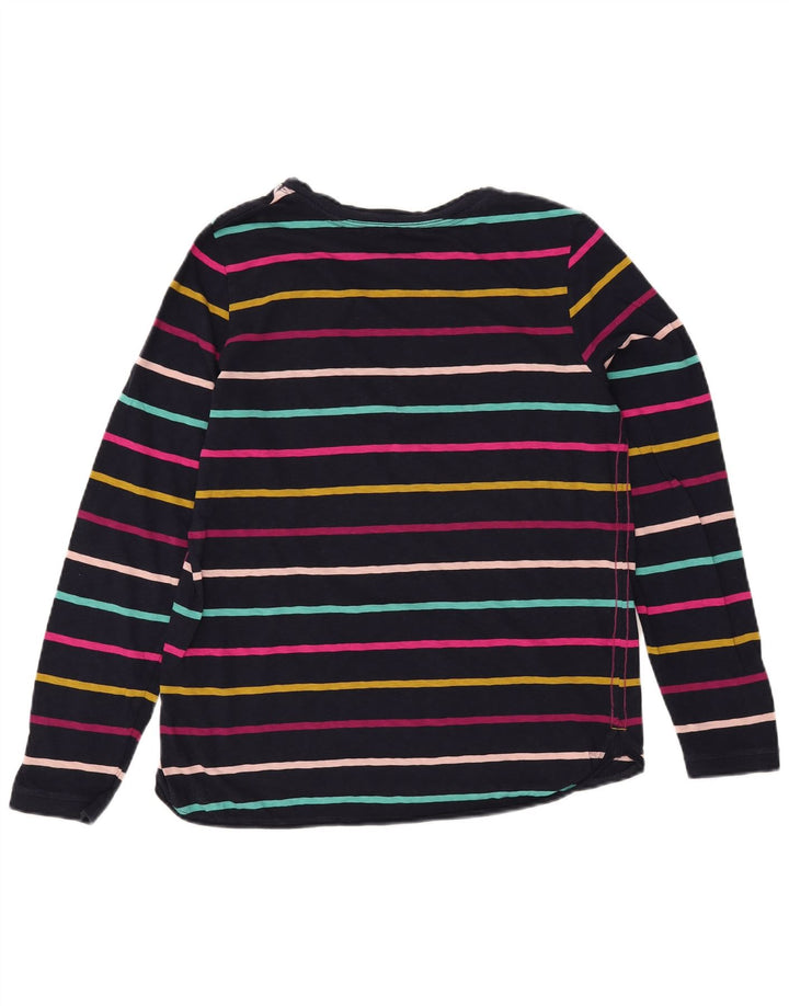 WHITE STUFF Γυναικεία μπλούζα μακρυμάνικη UK 14 Large Navy Blue ριγέ