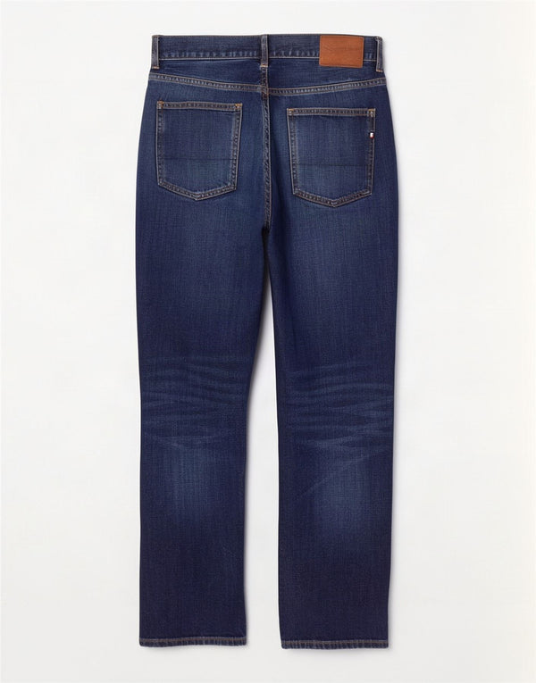Tommy Hilfiger Ανδρικό Mercer Regular Fit Straight Jeans W32 L30 Navy Blue