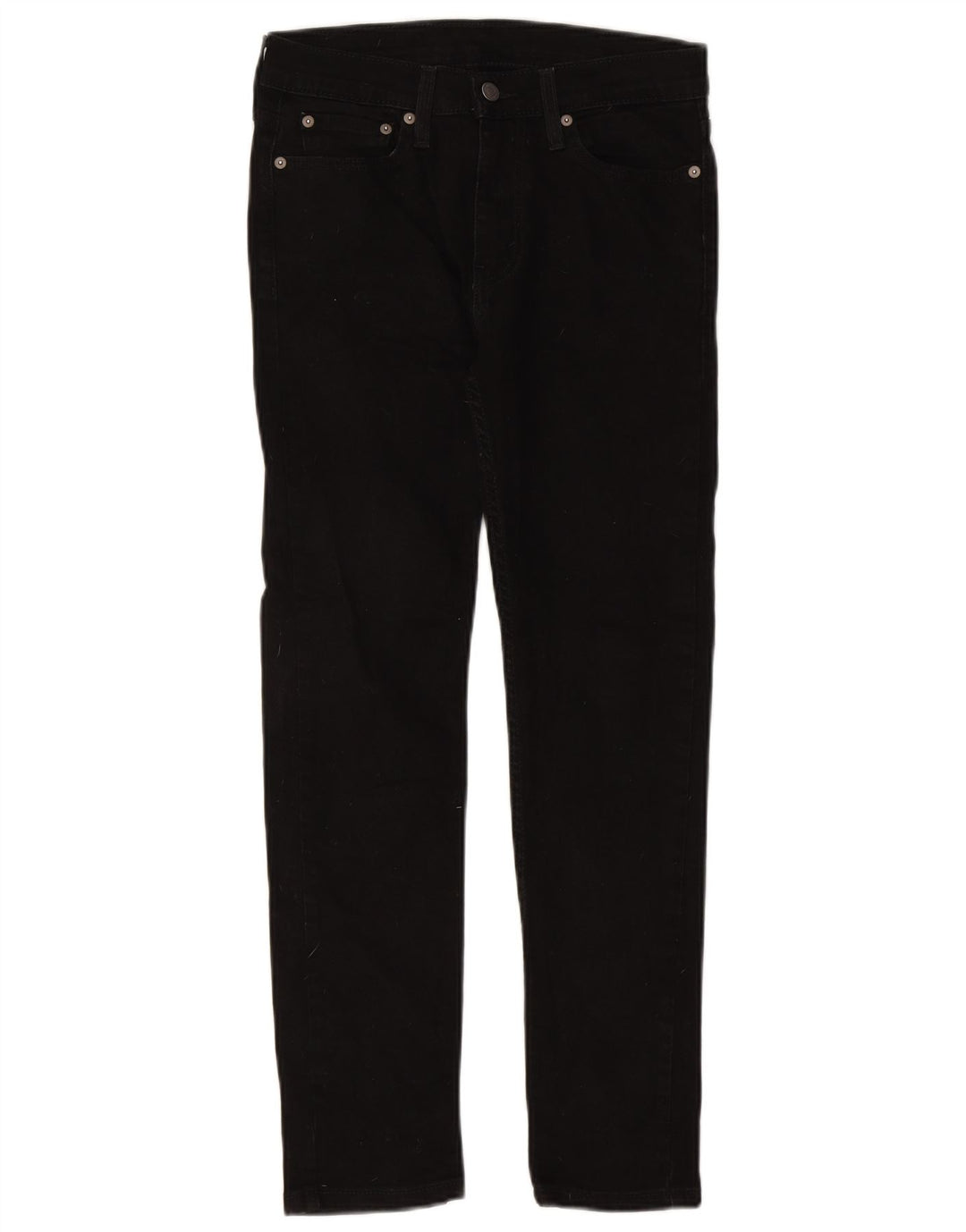 LEVI'S Γυναικείο 510 Skinny Jeans W29 L27 Μαύρο βαμβακερό