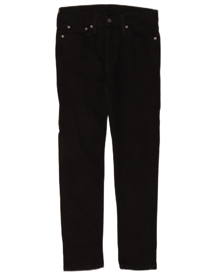 LEVI'S Γυναικείο 510 Skinny Jeans W29 L27 Μαύρο βαμβακερό