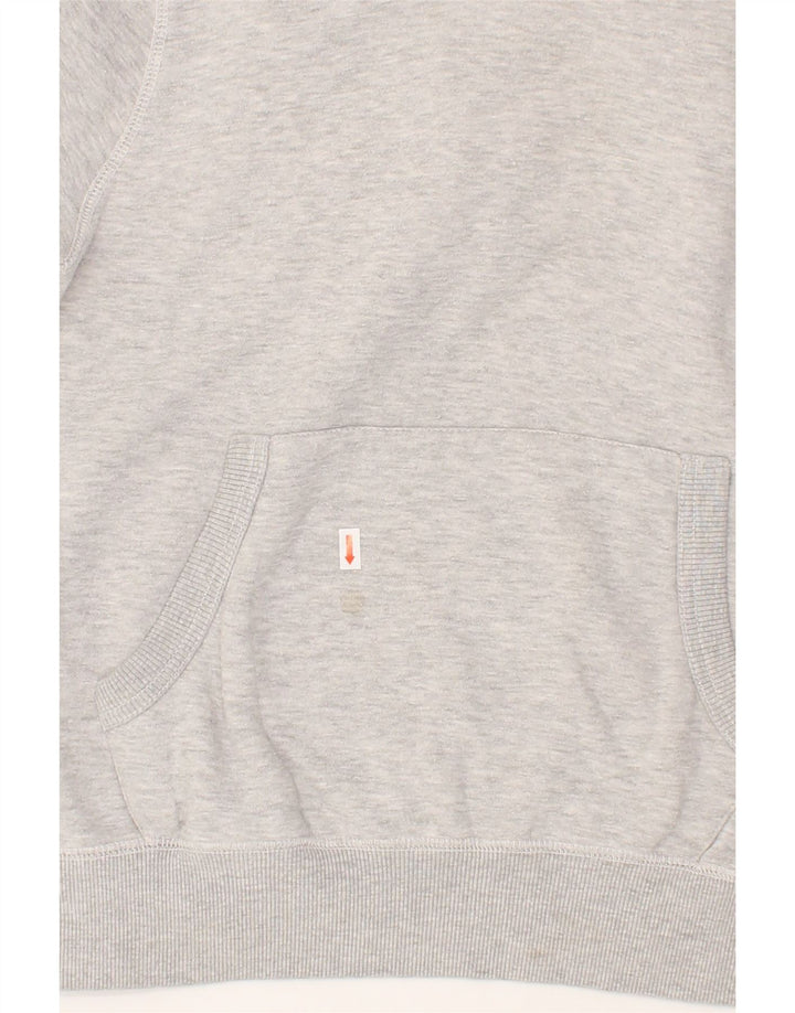 FRENCH CONNECTION Womens Hoodie Jumper UK 14 Medium Grey Cotton | Vintage French Connection | Thrift | Second-Hand French Connection | Used Clothing | Messina Hembry 