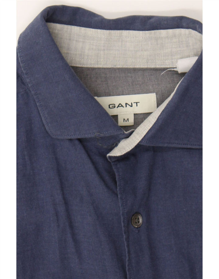 GANT Mens Shirt Medium Blue Cotton Vintage Gant and Second-Hand Gant from Messina Hembry 