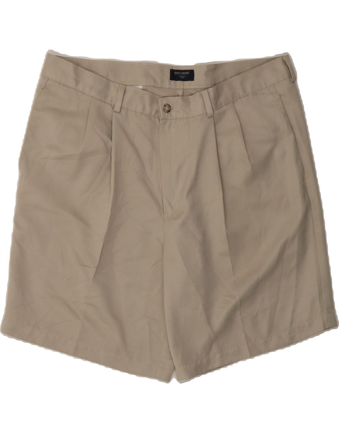 DOCKERS Mens Pegged Chino Shorts  W38 XL Beige Polyester Vintage Dockers and Second-Hand Dockers from Messina Hembry 