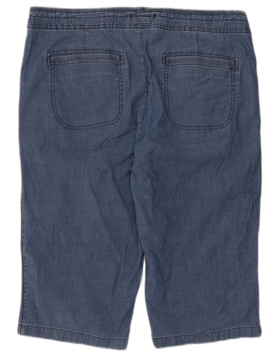 Lee Γυναικείο Σορτς Βερμούδα UK 16 2XL W38 Μπλε Βαμβακερό σε χαλαρή εφαρμογή