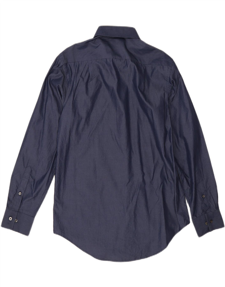 Ανδρικό πουκάμισο Calvin Klein Slim Fit Large Navy Blue