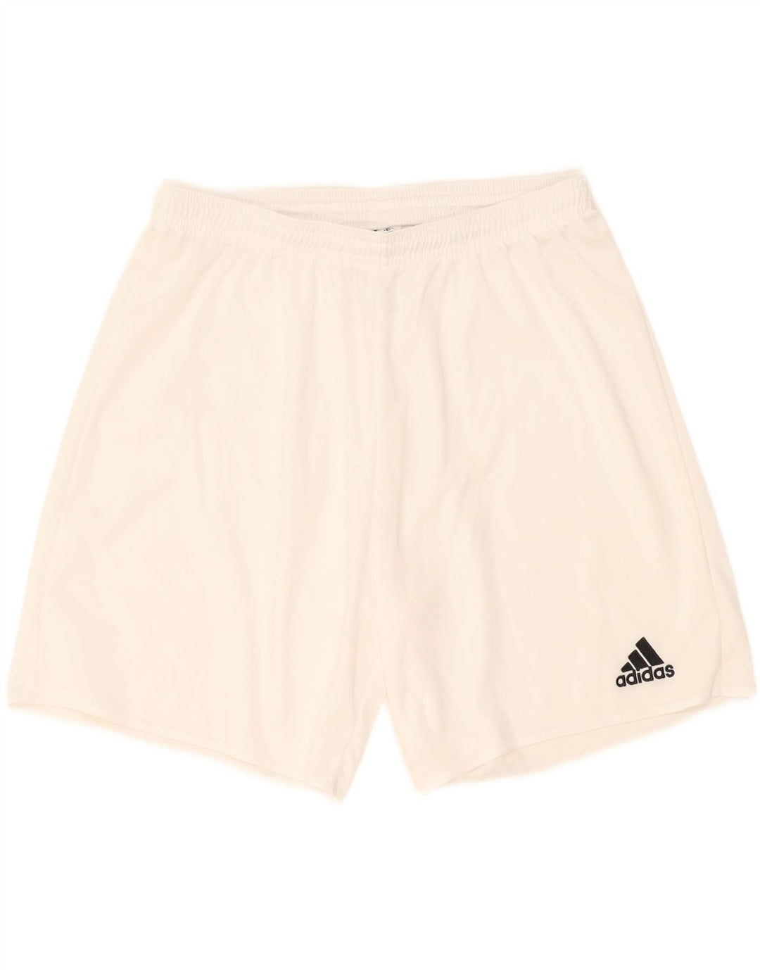 Ανδρικό αθλητικό σορτς Adidas μεγάλο λευκό πολυεστέρα