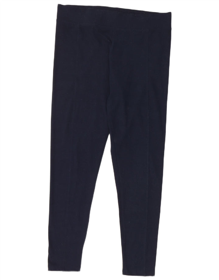 Marks & Spencer Γυναικεία κολάν UK 16 Large Navy Blue Polyester