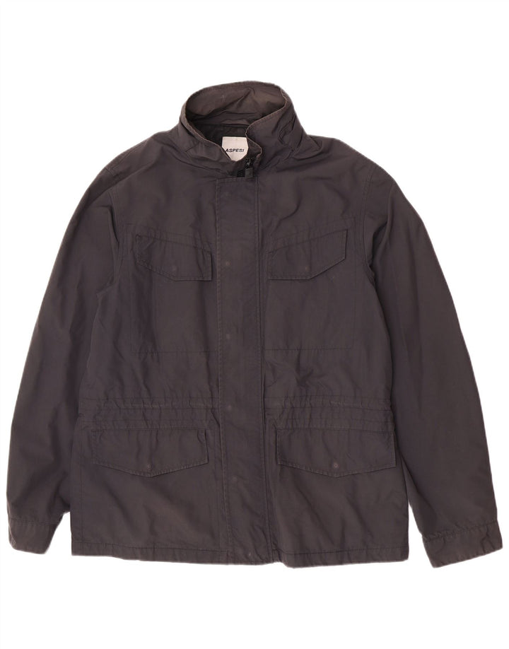 Aspesi Γυναικείο Utility Jacket UK 18 XL Navy Blue Polyamide