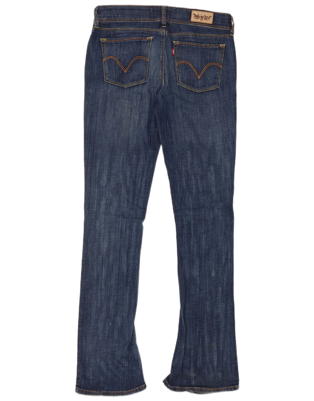 LEVI'S Γυναικείο 472 Χαμηλό τζιν μποτάκι W31 L34 Μπλε βαμβακερό