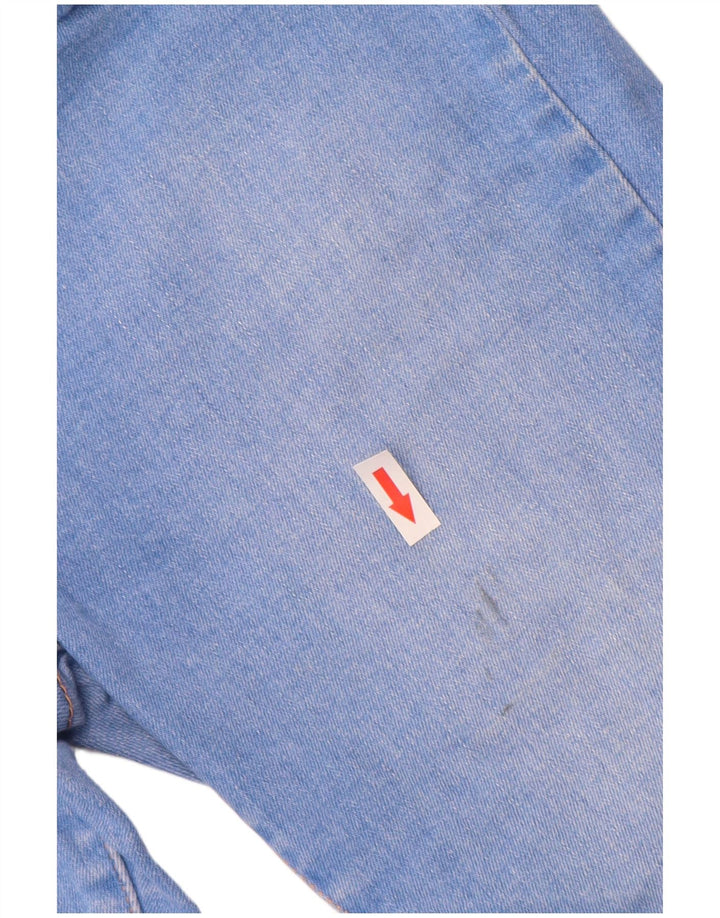 Superdry Γυναικείο Elana Skinny τζιν σορτς W30 από μεσαίο μπλε βαμβακερό