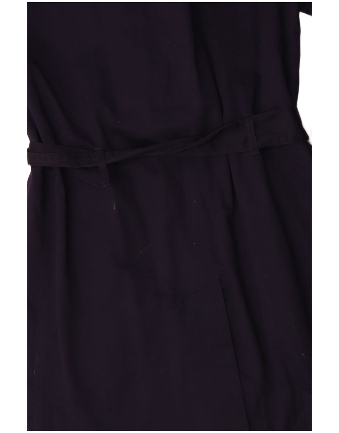 Marks & Spencer Γυναικεία καμπαρντίνα UK 14 Medium Navy Blue Cotton