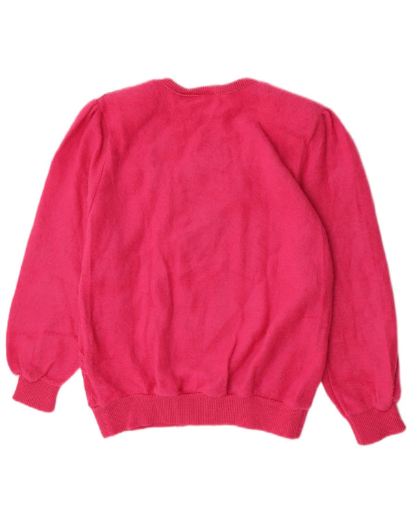 Elegance Γυναικείο πουλόβερ με λαιμόκοψη UK 14 Medium Pink Floral