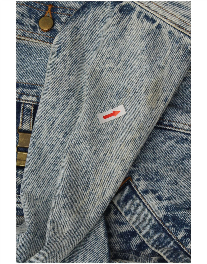 VINTAGE Ανδρικό Τζιν Μπουφάν UK 42 XL Μπλε