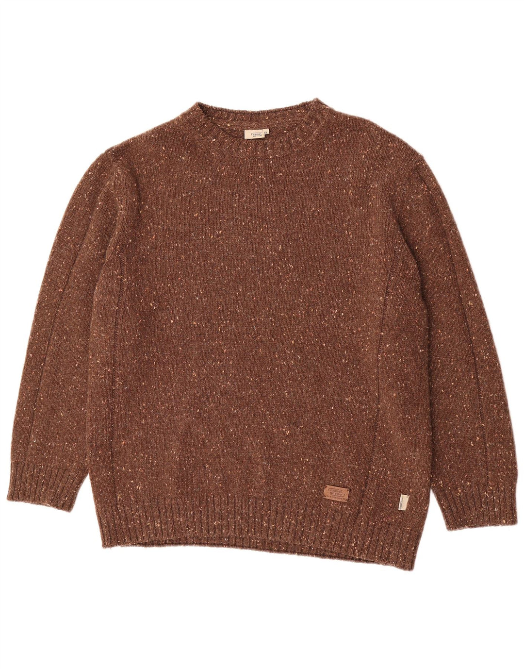 Ανδρικό πουλόβερ Camel Active Crew Neck Jumper XL Brown Flecked