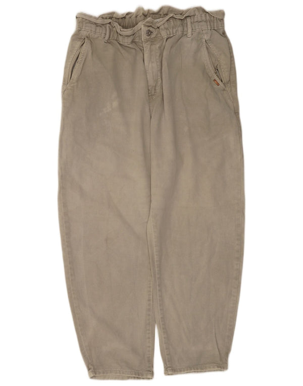 Zara Γυναικείο Ψηλόμεσο Τζιν EU 44 XL W34 L25 Χακί