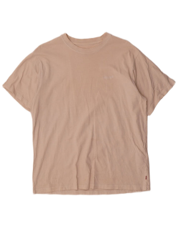 Ανδρικό T-Shirt Vintage Fit Levi's Top Μεσαίο μπεζ βαμβακερό