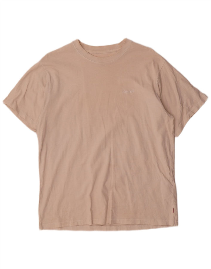 Ανδρικό T-Shirt Vintage Fit Levi's Top Μεσαίο μπεζ βαμβακερό