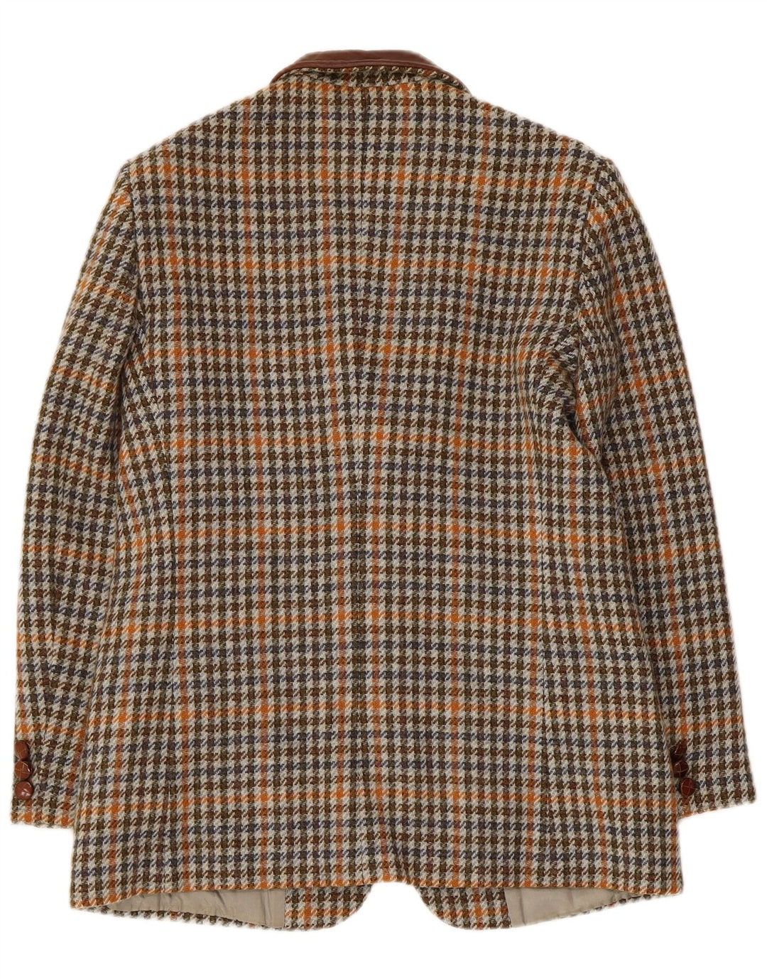 Sportmax Γυναικείο σακάκι 2 κουμπιών UK 12 μεσαίου καφέ Houndstooth