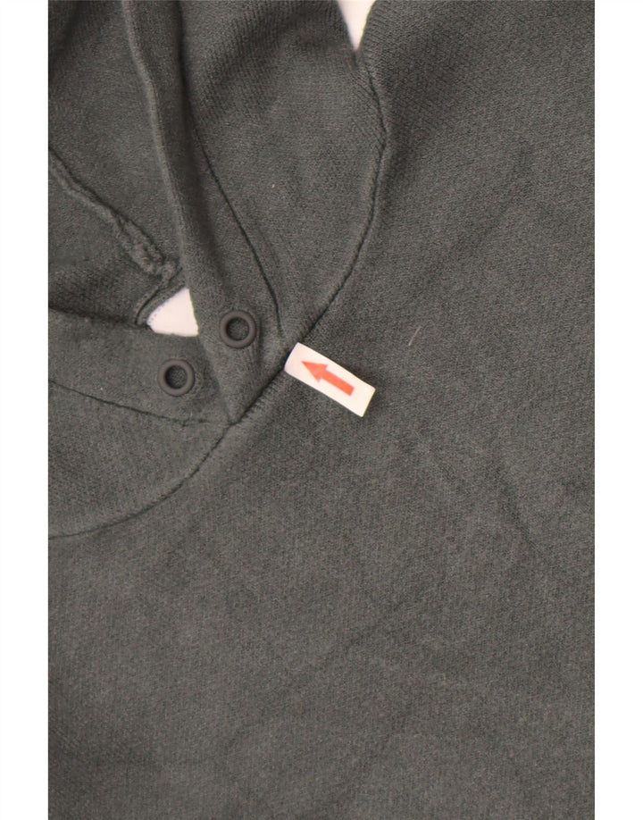 Zara Ανδρικό πουλόβερ με κουκούλα Jumper Μεγάλη γκρι βισκόζη