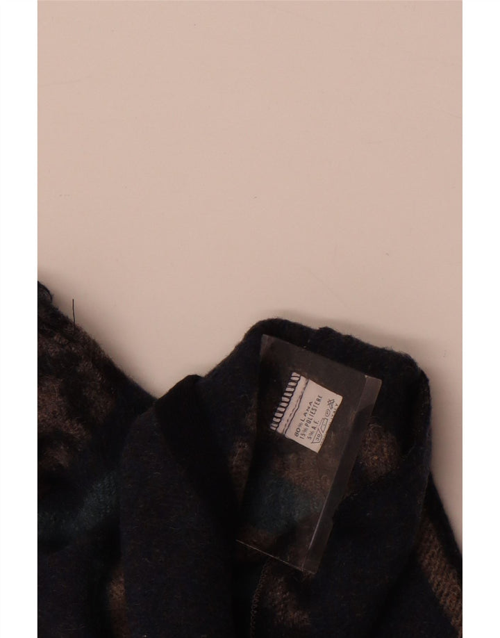 Vintage ανδρικό γιλέκο Medium Blue Fair Isle Wool