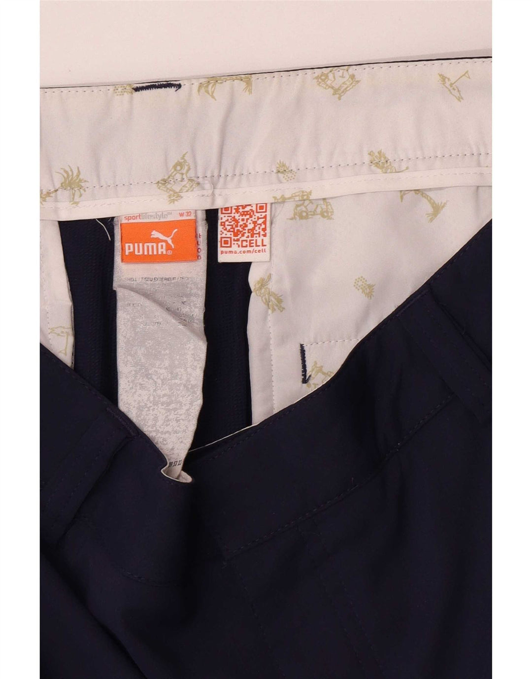Puma Γυναικείο Σορτς Chino W32 Μεγάλο Navy Blue