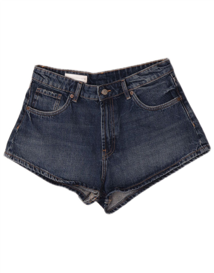 Zara Γυναικείο τζιν σορτς EU 40 Medium W30 Μπλε