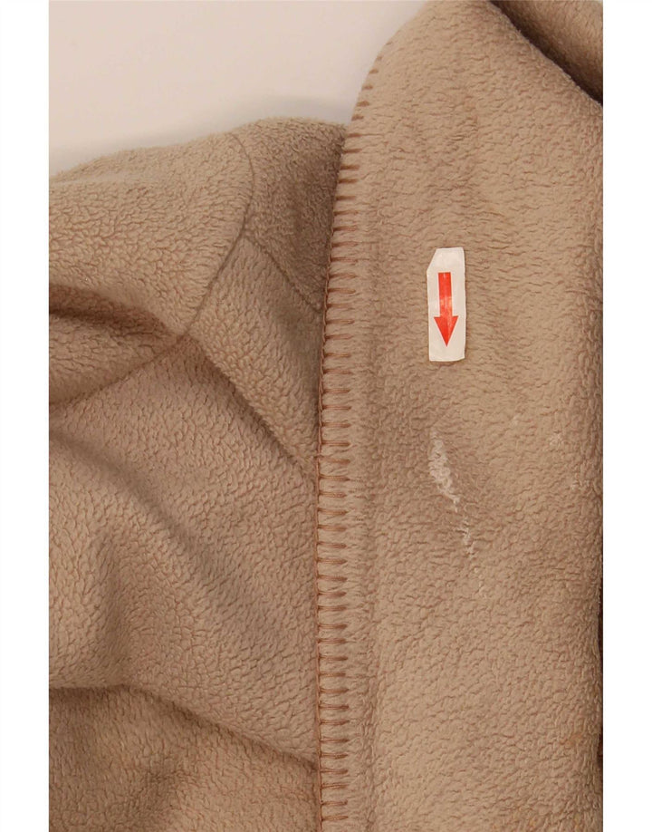 Marks & Spencer Γυναικείο Fleece Jacket UK 16 Large Beige Polyester