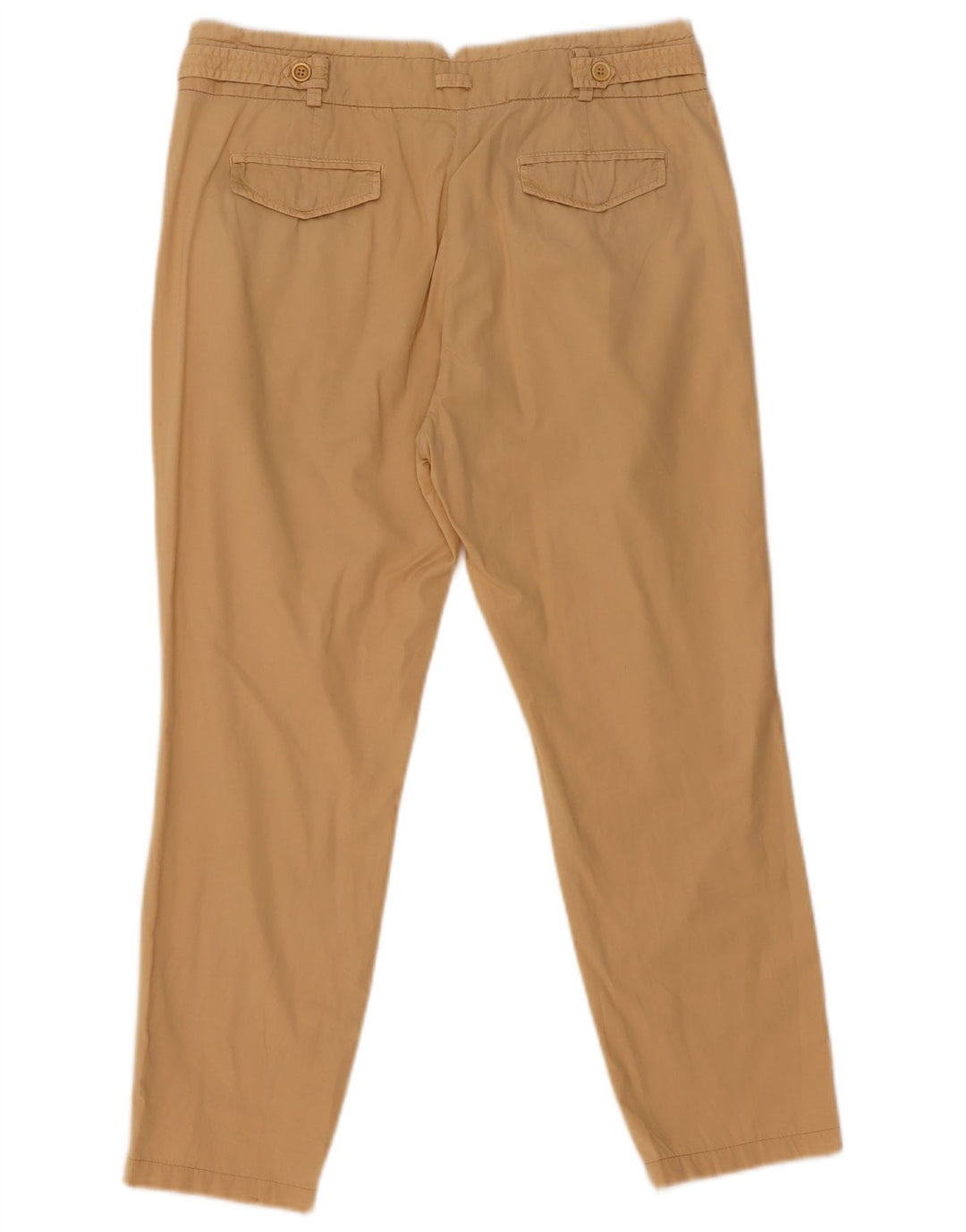 Massimo Dutti Γυναικείο κομμένο παντελόνι EU 40 Medium W30 L25 Beige