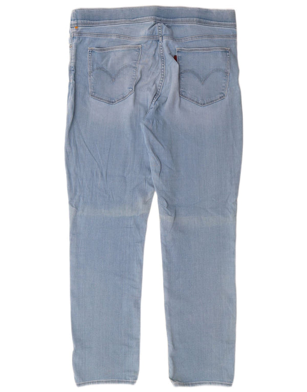 Γυναικείο τζιν ψηλόμεσο LEVI'S US 16 2XL W33 L31 Μπλε βαμβακερό