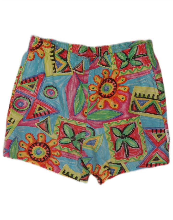 Sergio Tacchini Ανδρικό Αθλητικό Σορτς IT 48 Μεσαίο Πολύχρωμο Γεωμετρικό