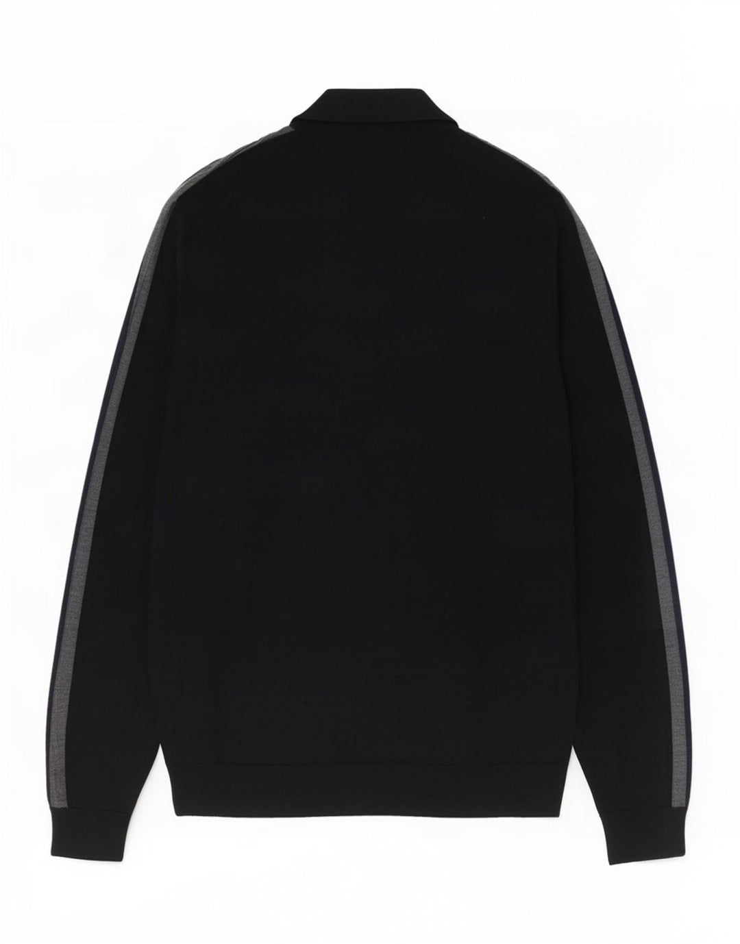 Ανδρικό πουλόβερ με φερμουάρ Marks & Spencer XL Black Colourblock