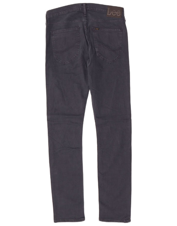 Lee Mens Luke Slim Jeans W31 L32 Navy Blue Cotton