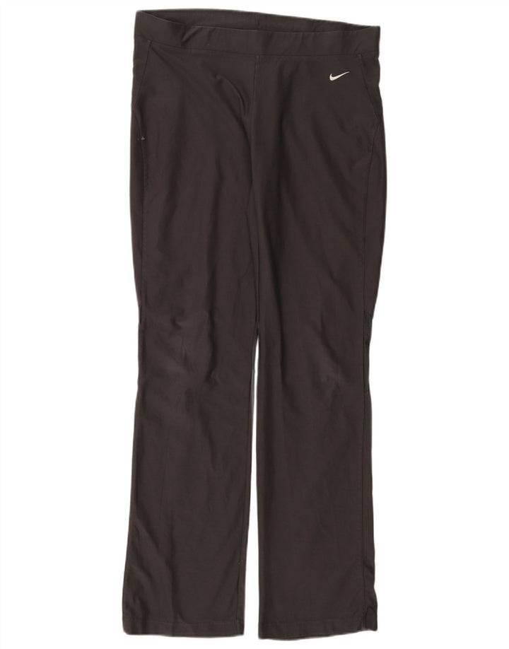 Γυναικεία αθλητική φόρμα Nike παντελόνι US 8/10 μεσαίο γκρι πολυεστέρας