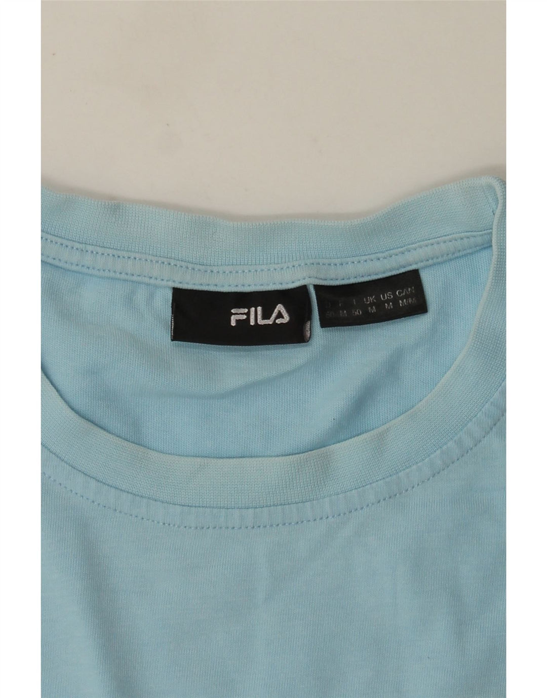 Ανδρικό T-Shirt Fila Top Medium Blue Colourblock