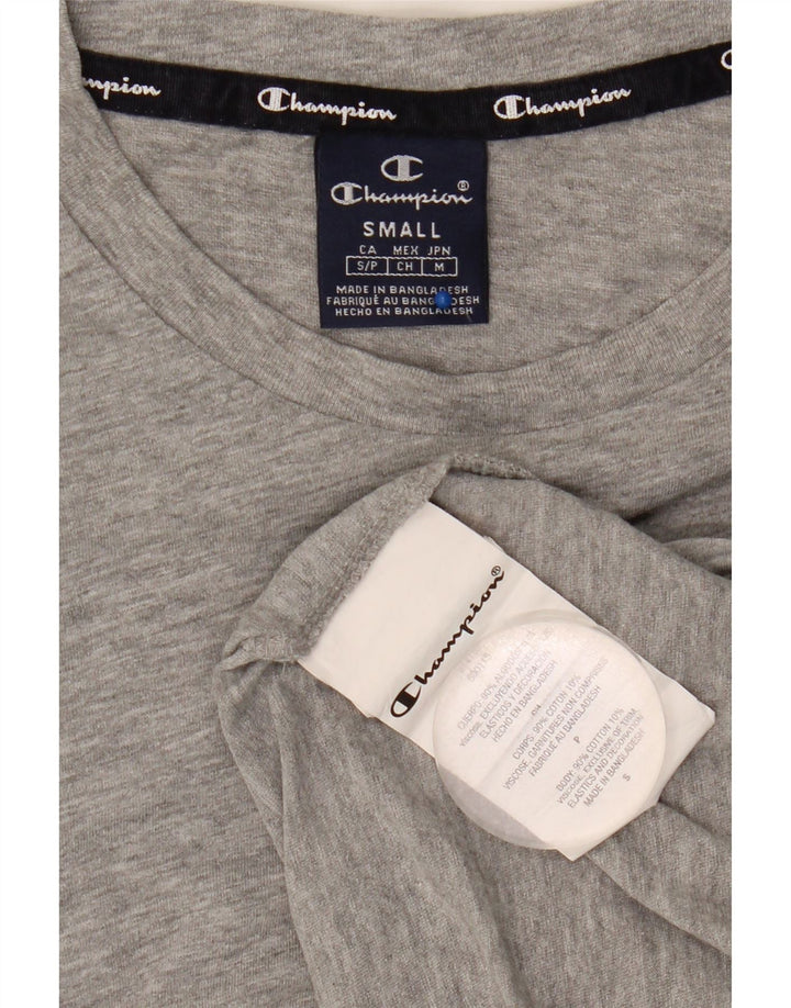 Ανδρικό T-Shirt Champion Top Μικρό Γκρι βαμβακερό