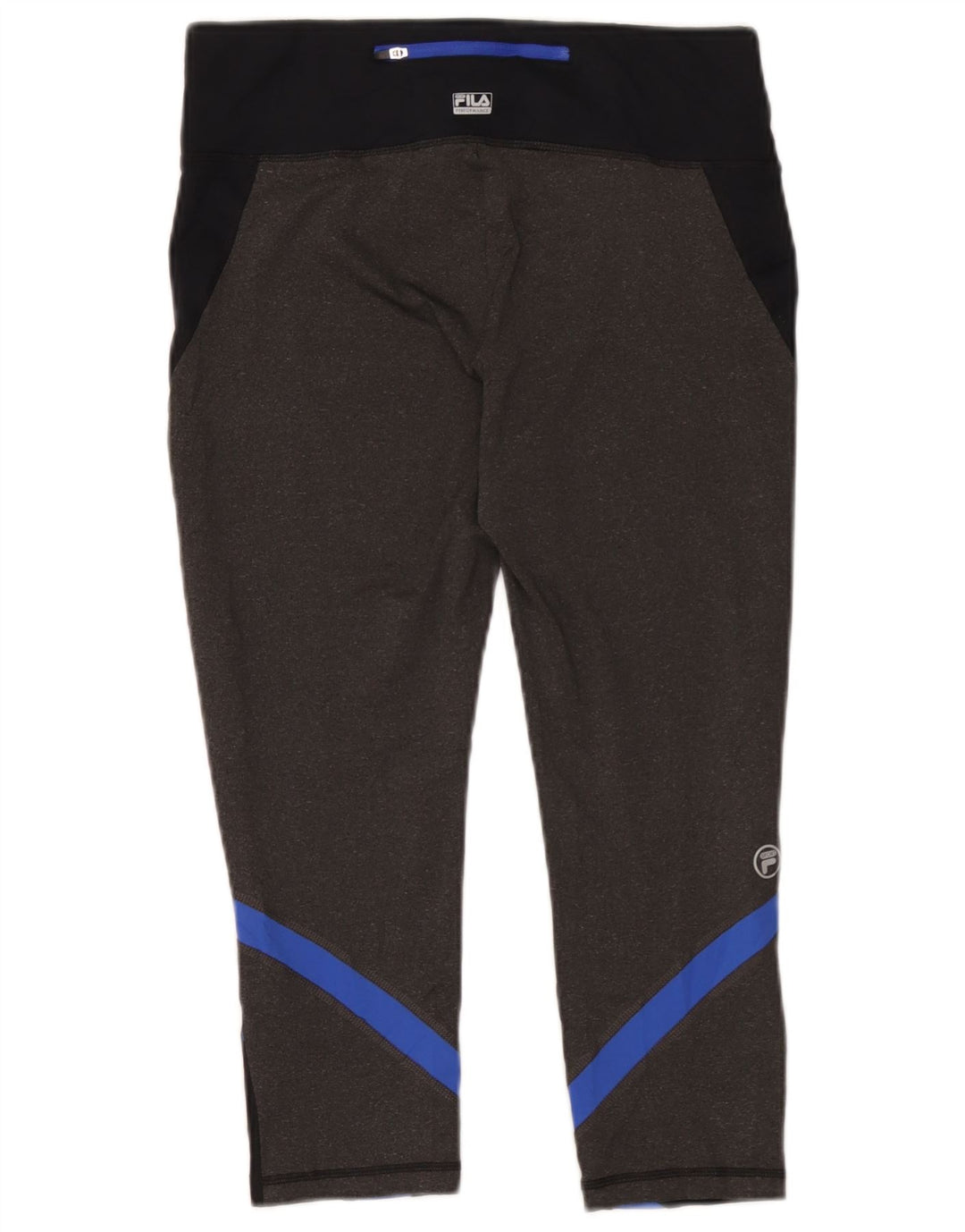 Fila Γυναικεία κολάν Capri UK 14 Medium Black Colourblock Polyester