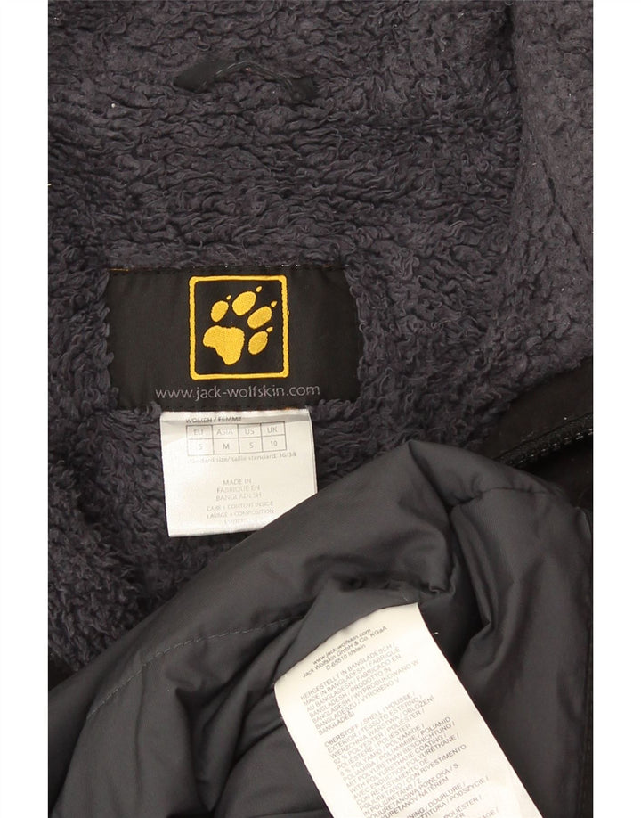 Jack Wolfskin Γυναικείο παλτό αντιανεμικό UK 10 Small Black Polyester