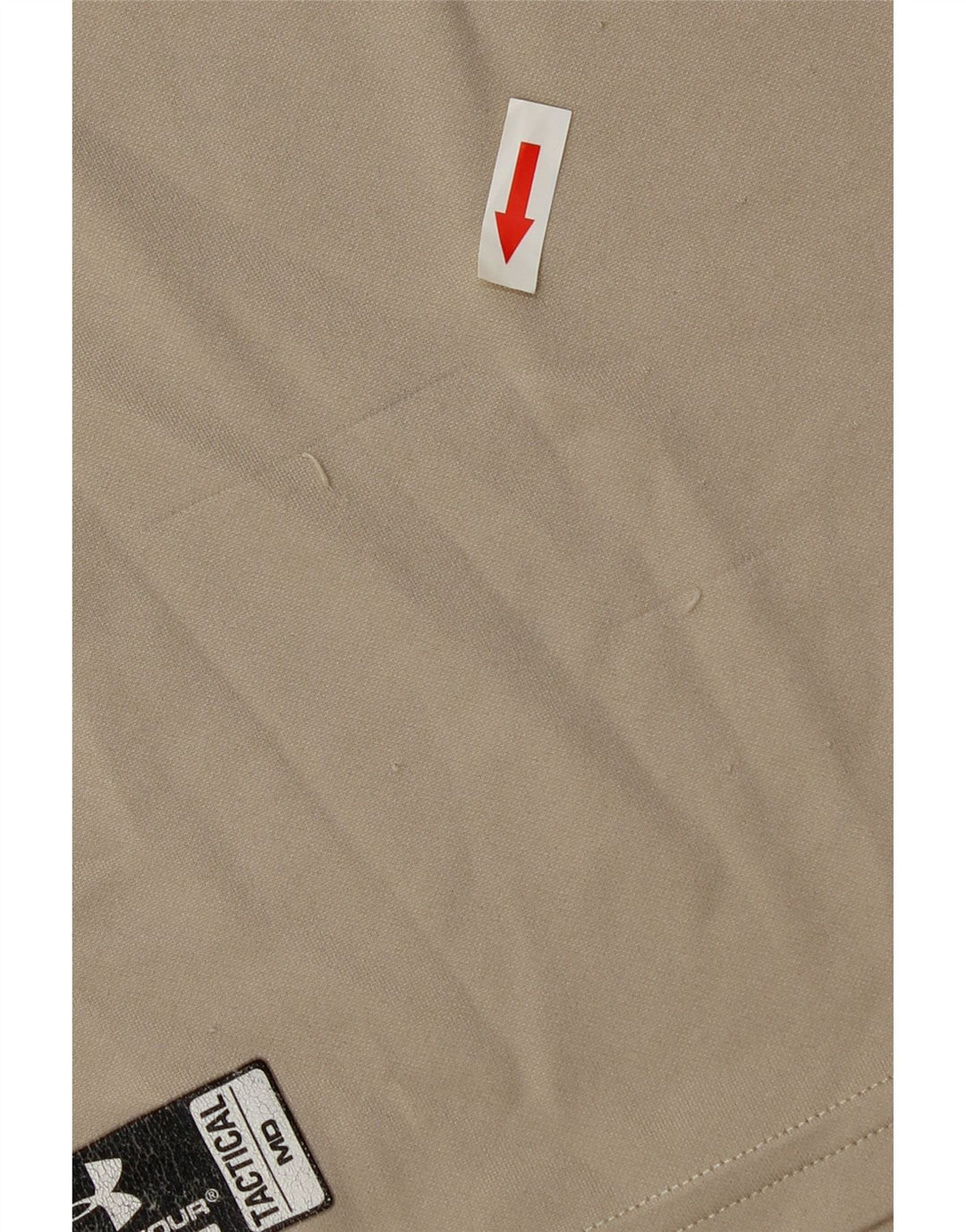 Under Armour Ανδρικό T-Shirt Top XL Beige Polyester
