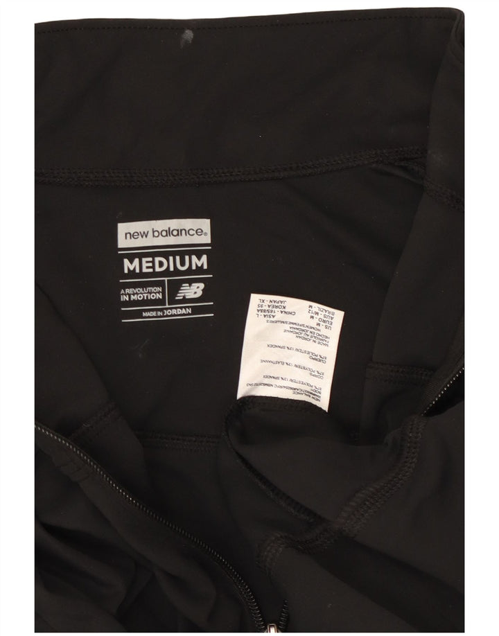 New Balance Γυναικεία αθλητική φόρμα Top Jacket UK 12 Medium Black Polyester