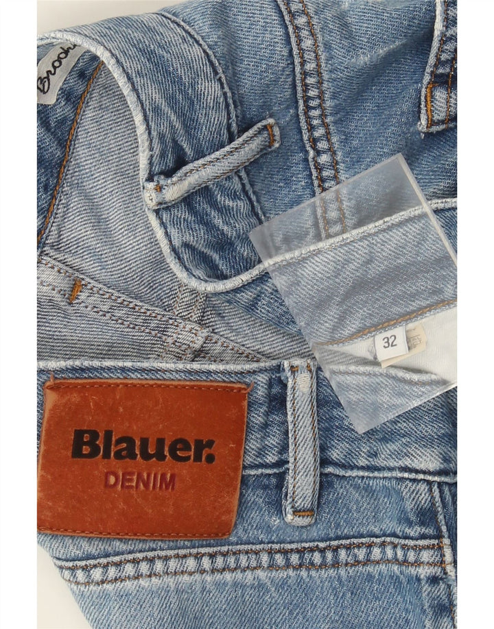 Ανδρικό τζιν Blauer ίσιο W32 L27 Μπλε