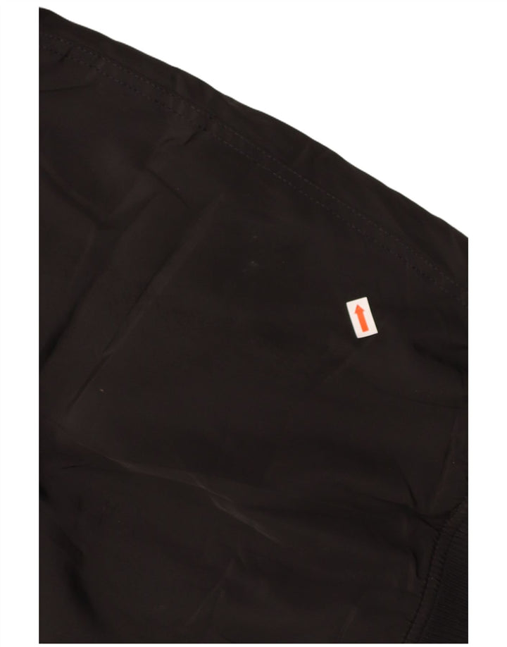 ZARA Mens Bomber Jacket UK 36 Small Black Polyester