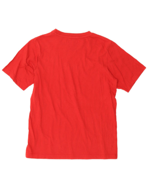 Kappa Mens T-Shirt Top Small Red Cotton