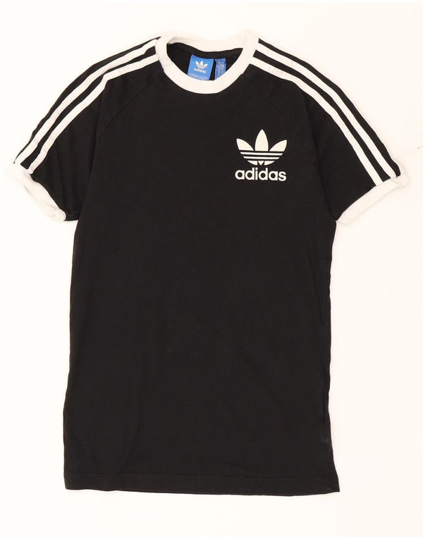 Ανδρικό T-Shirt Adidas Top XS Μαύρο βαμβακερό